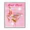 Stupell Industries Retro Restaurant Check Cocktail Framed Giclee Design by Lil' Rue